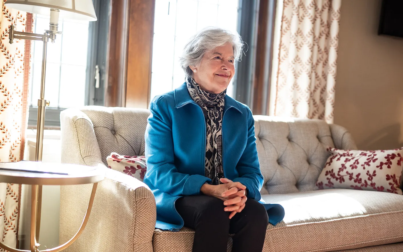 Portrait of Sally Dayton Clement ‘71.