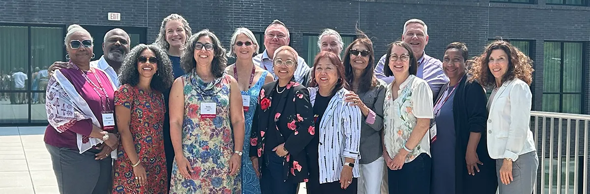 The AAVC’s current board of directors at The Heartwood.