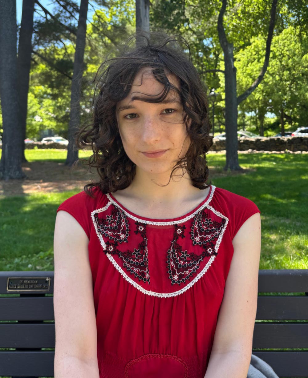 Portrait of Mae Buck.