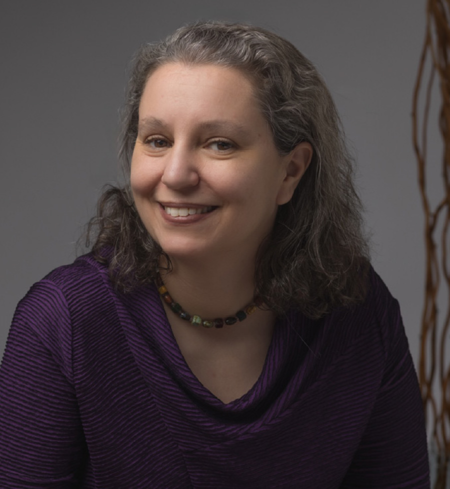 Portrait of Meg Stone ’95.